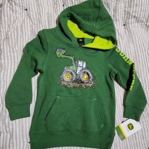 John Deere Hoodie sweatshirt 4t new with tags
